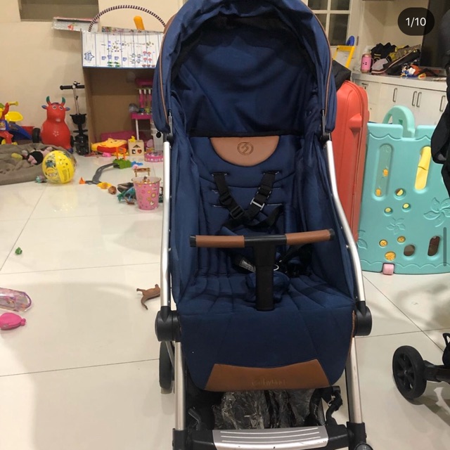 Stroller hybrid cabi midnight blue preloved second
