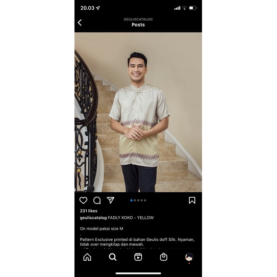 GEULIS IRAMA SERIES FADLY KOKO YELLOW XL