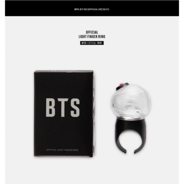 BTS - Official MD finger light