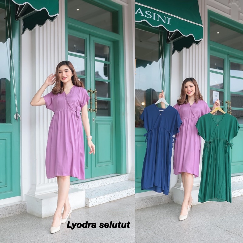 BESTSELLER | LONGDRESS KIMONO | HOMEDRESS KIMONO PANJANG BUSUI | BAJU TIDUR KIMONO | DASTER KIMONO-Lyodra pdk lilac