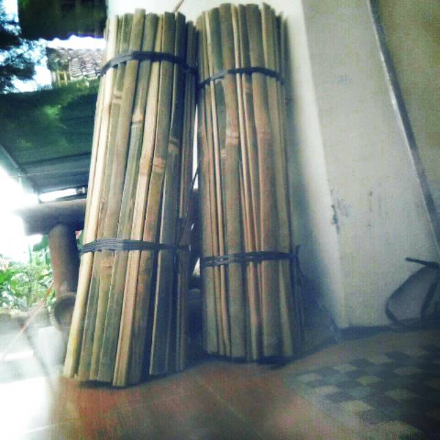 Bambu belah/pagar bambu | Shopee Indonesia