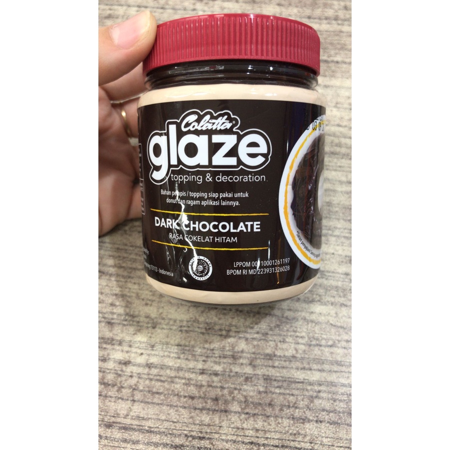 

COLATTA GLAZE DARK CHOCO 250G