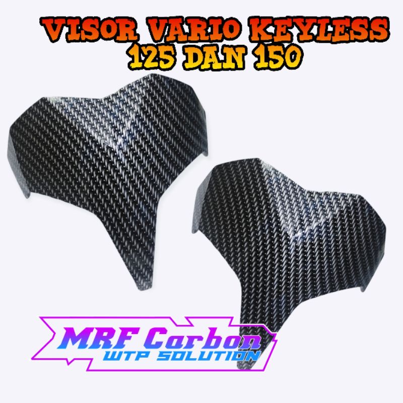 Visor vario keyless carbon visor vario 125 150 carbon