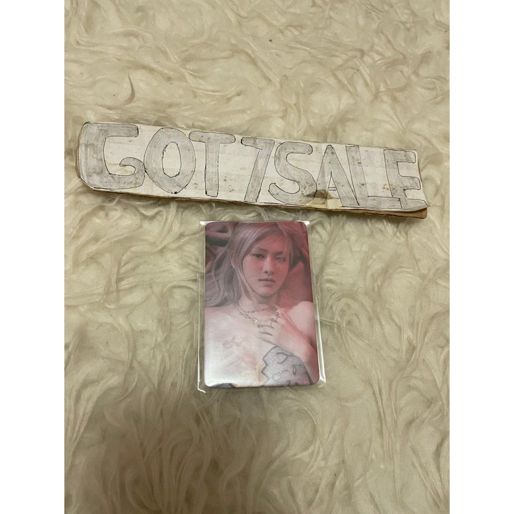 ROSE R ALBUM BENEFIT KTOWN / Rosé -R- OFFICIAL  photocard benefit ktown set