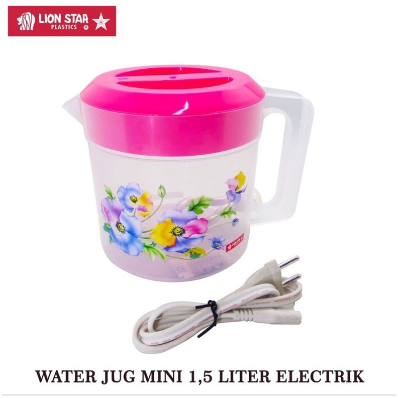 Teko listrik Plastik Lion Star 1.5 Liter dan 2.1 Liter