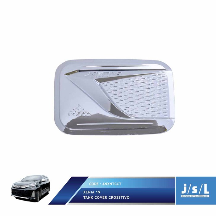 JSL Tutup Tangki Bensin Xenia 2019 Tank Cover Crosstivo Chrome