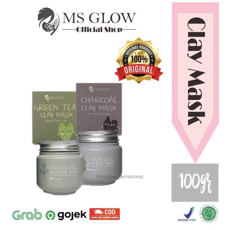 NEW CLAYMASK MASKER MS GLOW ORI