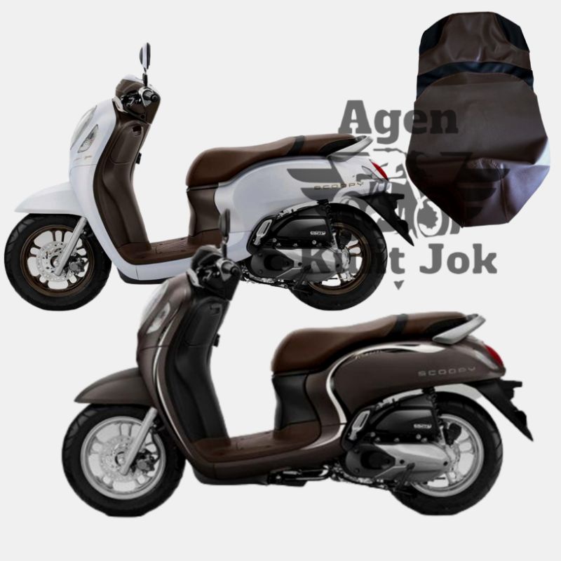 Cover jok/Sarung jok/kulit jok sepeda motor SCOOPY 2022