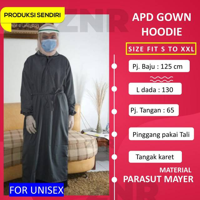 APD gwon Hoodie parasut Mayer premium import