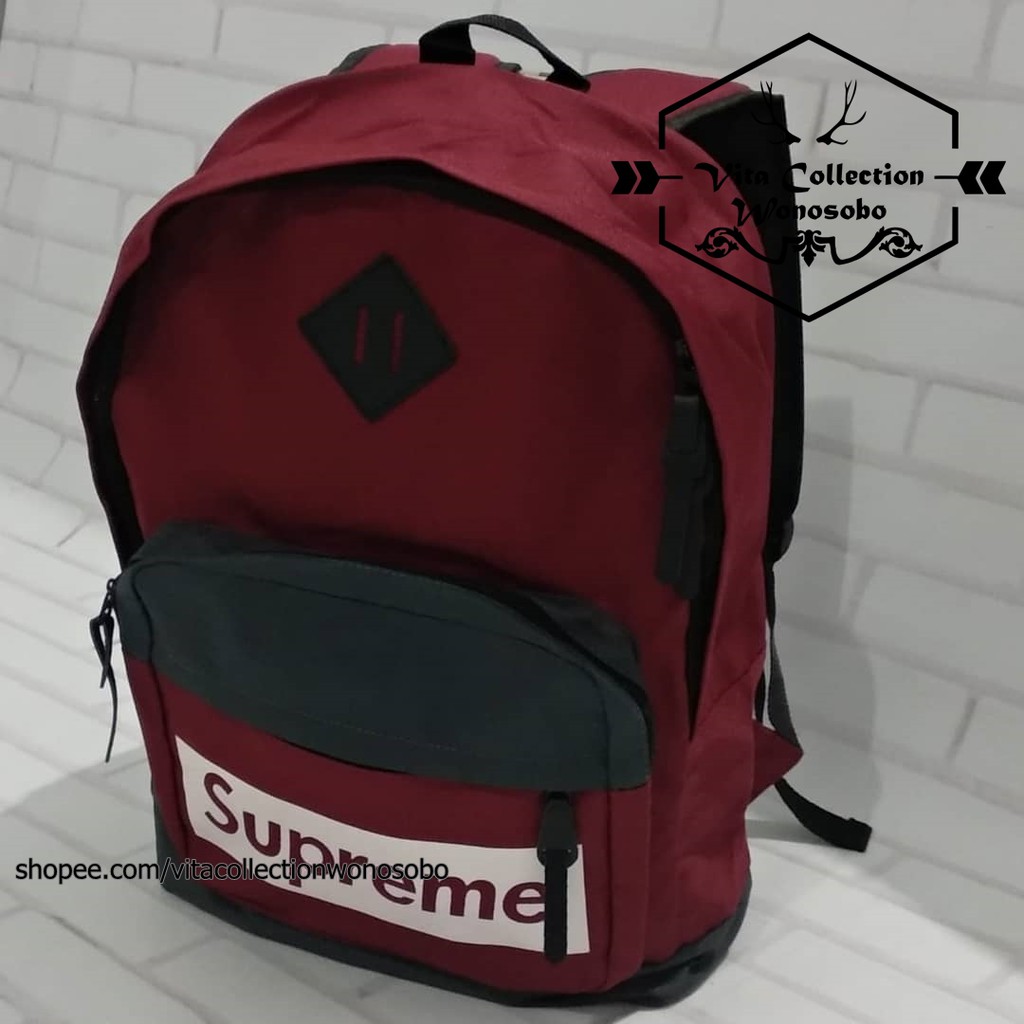 Tas Supreme Ransel Backpack Tas Sekolah