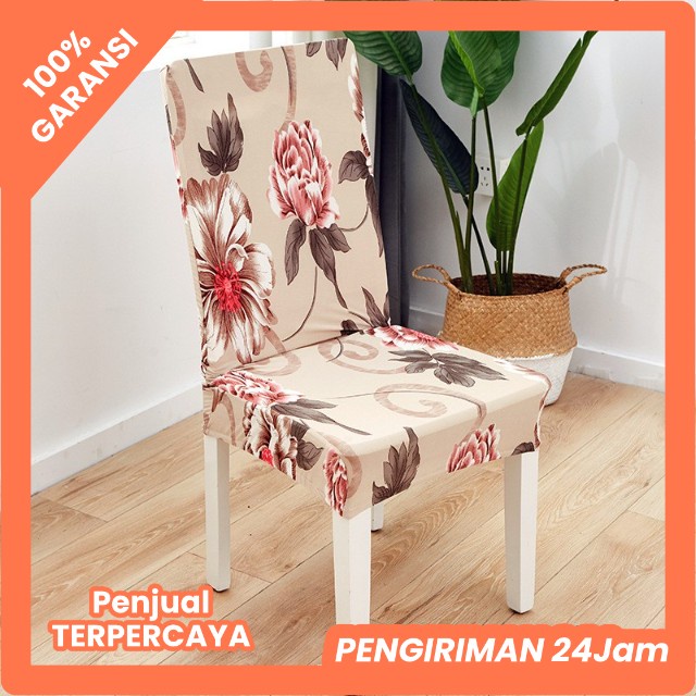 4 Pcs Sarung Kursi Meja Makan Cover Kursi Meja Makan Murah Berkualitas