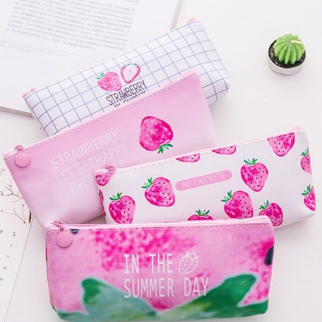 

Tempat Kotak Pensil Strawberry Fresh