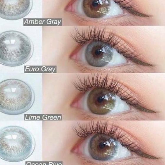 ☈ ORIGINAL Softlens i-DoL Desire by Princess Idol Soft Lens Euro Gray Amber Grey Lime Green Ocean Bl