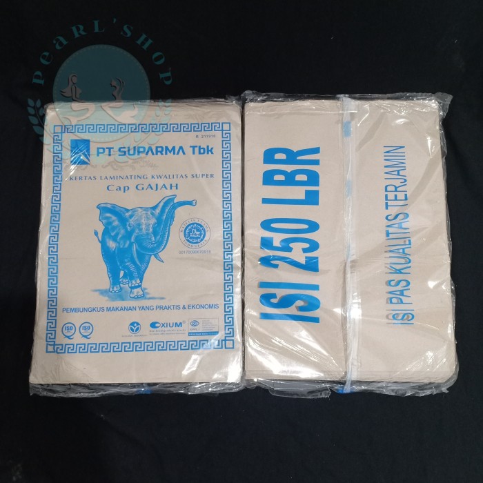 

tgeWS4 Kertas Nasi Cap Gajah Biru (Isi 250 Lembar) / Kertas Nasi Kecil Z204Vdrx