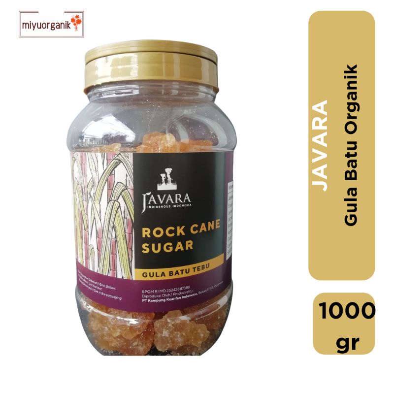 GULA BATU / ROCK CANE SUGAR JAVARA 1KG