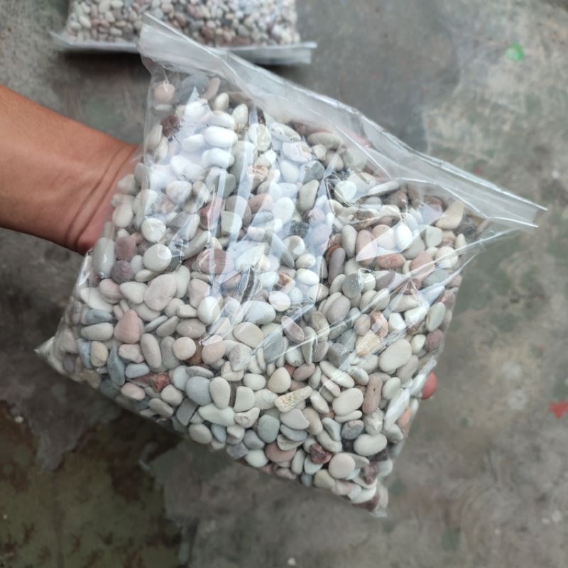 Topping Batu Alam Batu Hias Batu Aquarium 1Kg