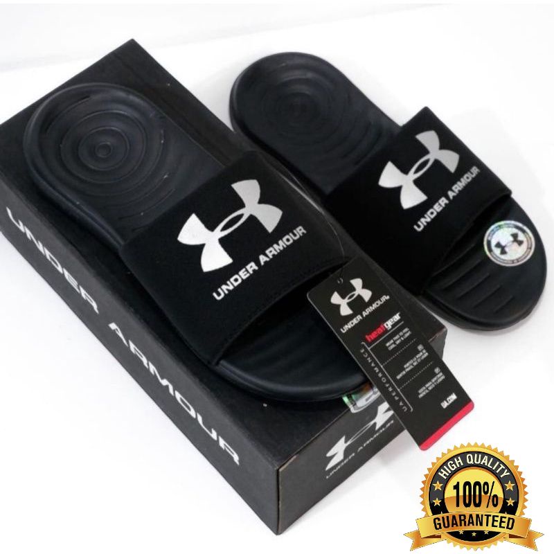 Sandal Under Armour Original New Sendal UA Slide Branded Ori Pria