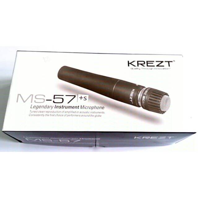 MIC KREZT SM 57 KREZT MS 57 LEGENDARY MICROPHONE INSTRUMENT