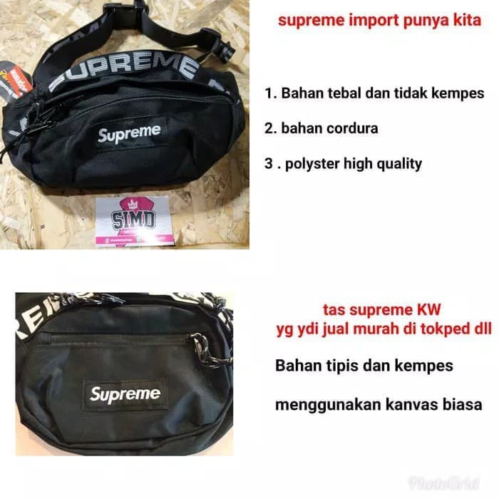 waist bag supreme kw