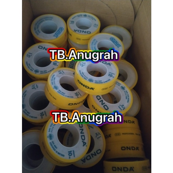 SEAL TAPE ONDA ORIGINAL ASLI SEALTAPE ONDA ISOLASI PIPA KRAN ONDA ASLI