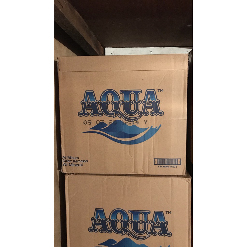 Dus aqua berapa 1 isi Ukuran Aqua