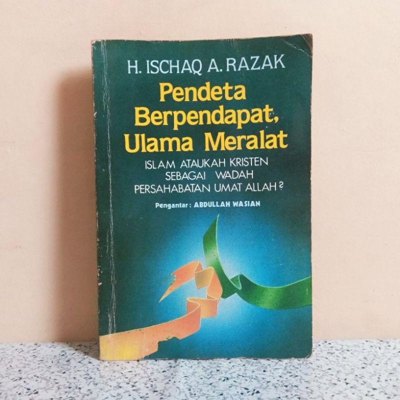 BUKU ORIGINAL PENDETA BERPENDAPAT ULAMA MERALAT
