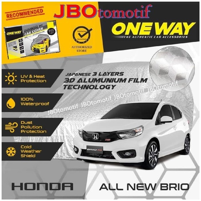 COVER / SARUNG MOBIL 3 LAPIS/LAYER ANTI AIR-ONE WAY ALL NEW BRIO