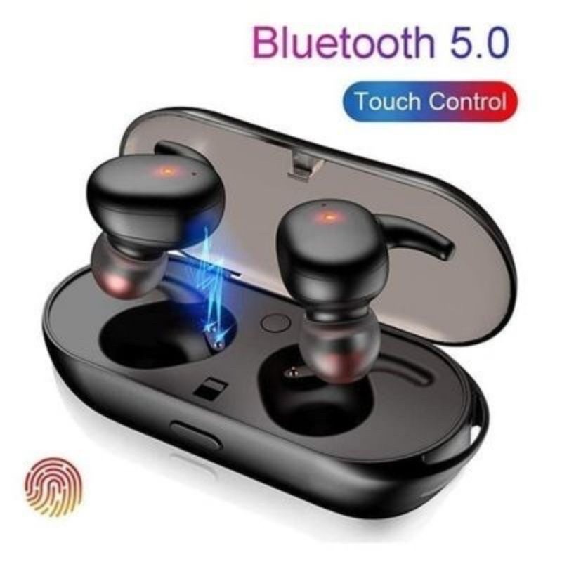 Headset Bluetooth JBL TWS-4 V5.0 Wireless Touch Control Earphone Stereo dapat 2 Pcs kanan kiri Ready Stok