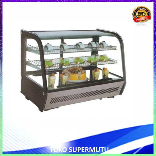 Showcase Pendingin Kue SHC-CRTW160L Countertop Cake Showcase Fomac