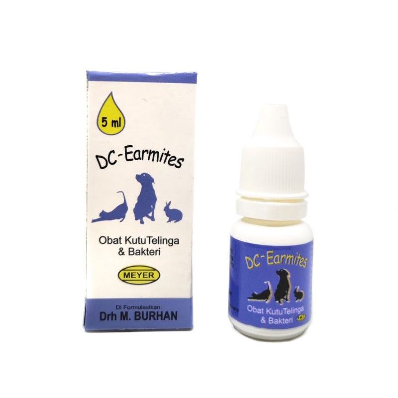 Obat Tetes Telinga Kucing DC Earmites