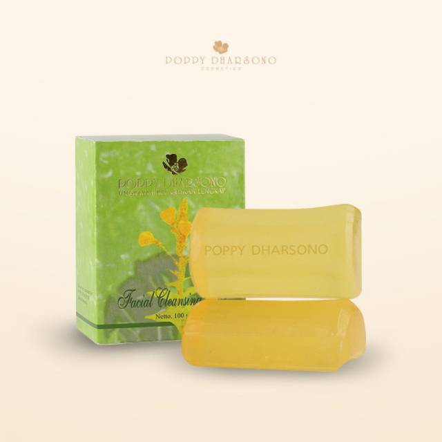 FACIAL CLEANSING BAR POPPY DHARSONO COSMETICS