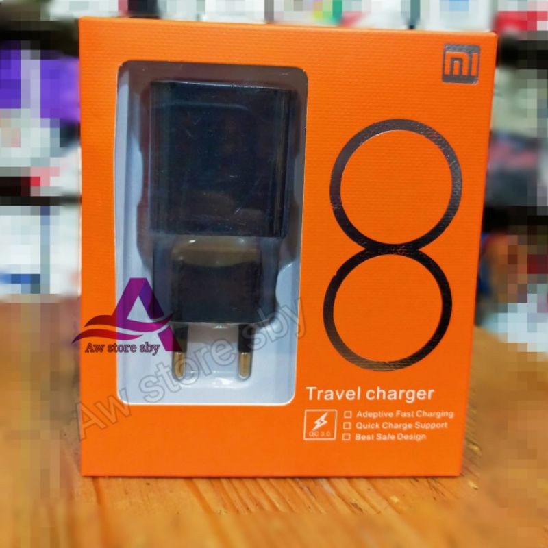 Travel Charger Xiaomi Type C Fast redmi 6x/5x/A1/A2/ pocophone f1 (MDY-08)