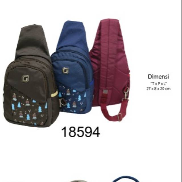 genic sling bag