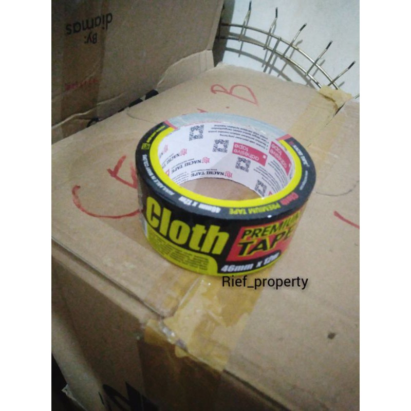 Lakban hitam 48 mm nachi