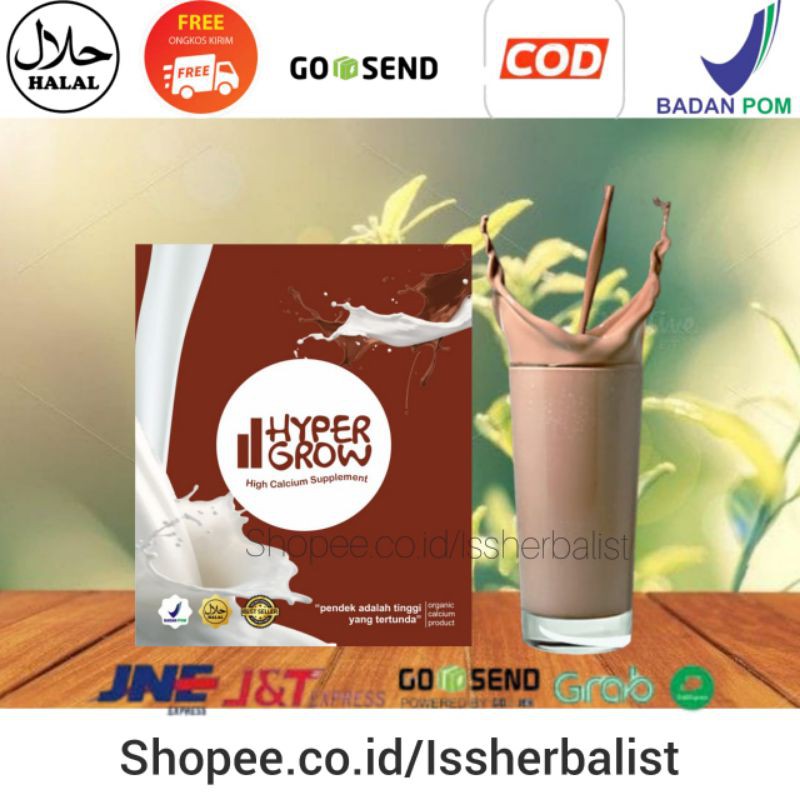 

[PAKET ECER] HYPERGROW/ HYPER GROW ORIGINAL ASLI SUSU PENINGGI BADAN