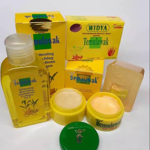 PAKET CREAM TEMULAWAK ORIGINAL IMPORT 4in1 / CREAM TEMULAWAK ORI