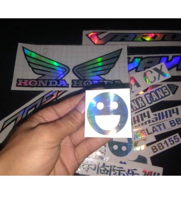 Sticker custom nama suka suka nama ig nama doi STIKER MOTOR HELM 1PCS