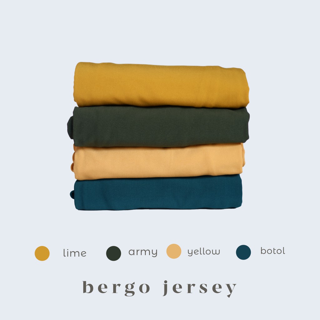 BERGO/ BERGO BAHAN JERSEY/ BERGO LENA / HIJAB INSTAN-4