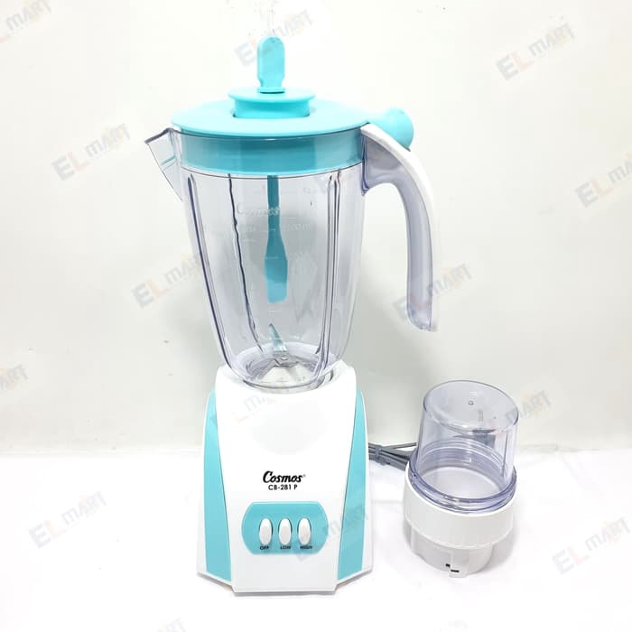 Blender Cosmos plastik 2L penghancur es CB-281P /CB281 P / CB281P ice crusher 2Liter