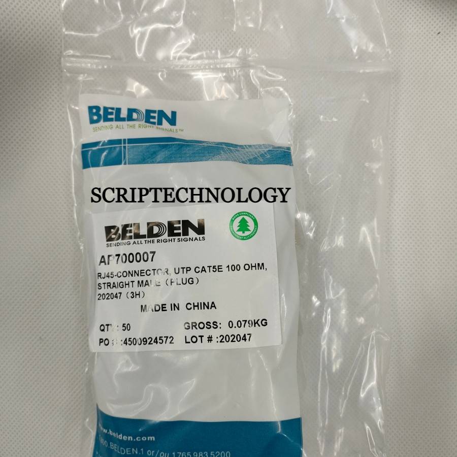 Konektor RJ45 cat5e Belden Original