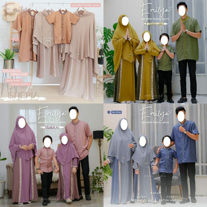 FREE STOCK SARIMBIT EMILYA BY GERAI MIKA