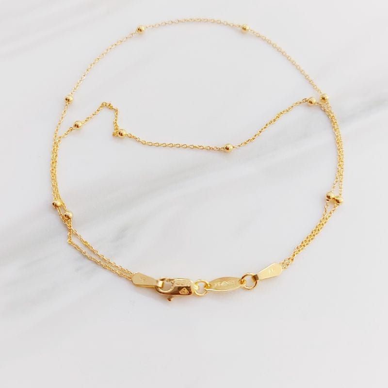 GELANG JEDAR KADAR 375 / 8K UBS MODEL 2 LAYER