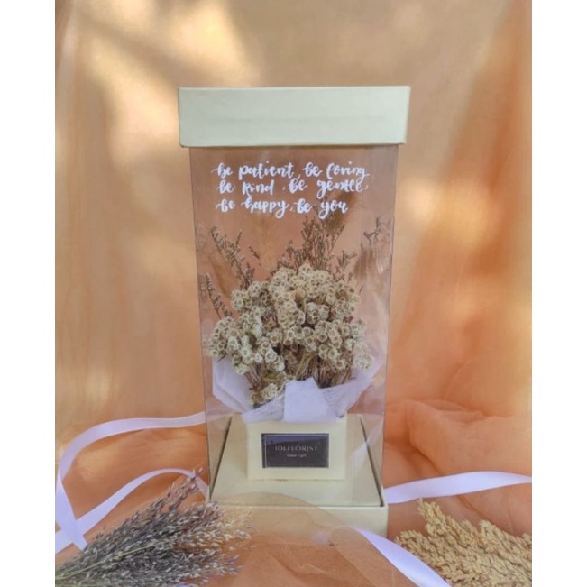 dried flower mika box