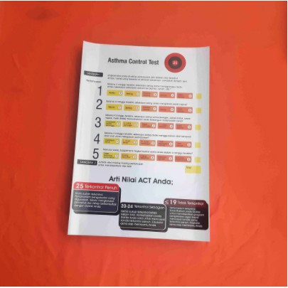Poster ACT, Poster Asthma Control Test, Poster Kontrol Tes Asma