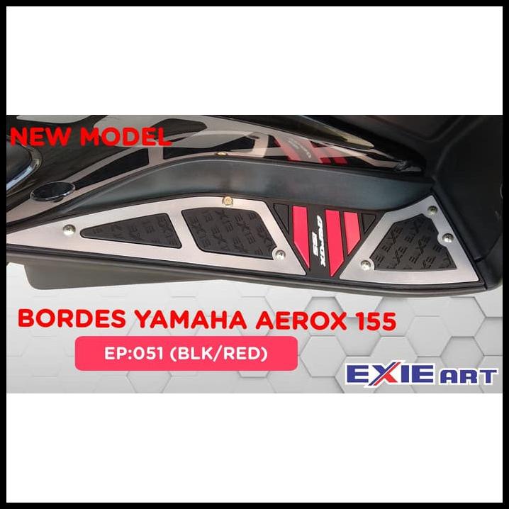 Bordes Yamaha Aerox 155 - Karpet Yamaha Aerox 155 - Aksesoris Aerox