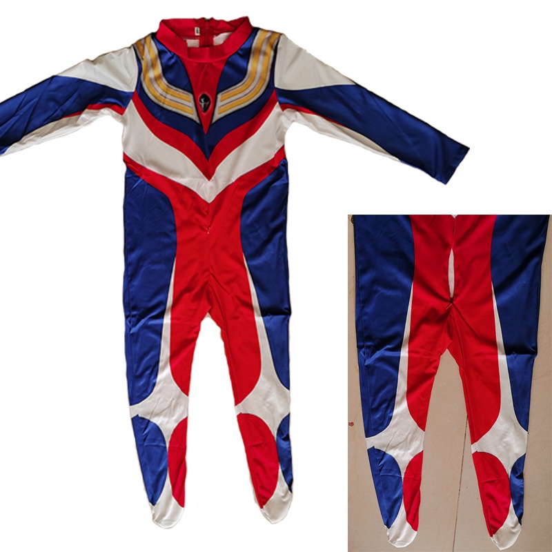 BAJU KOSTUM ANAK ULTRAMAN POWER RANGERS COSPLAY DIGA /UUB /CERRO ULTRAMAN ULTAH ULANG TAHUN LAKI CARNAVAL TOPENG ULTRA MAN + FREE MASK