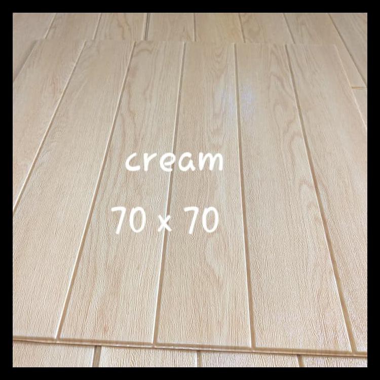 WALLPAPER FOAM MOTIF KAYU