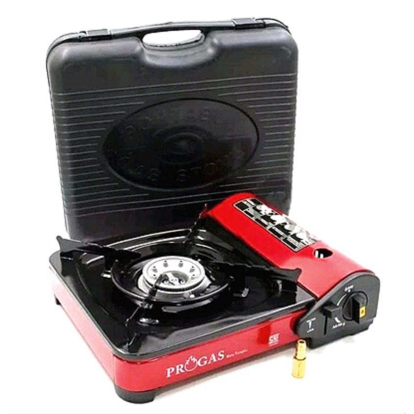 Kompor Gas 1 Tungku Portable Mini Progas Termurah Paket kompor Kompor Saja - Paket kompor - Kompor S