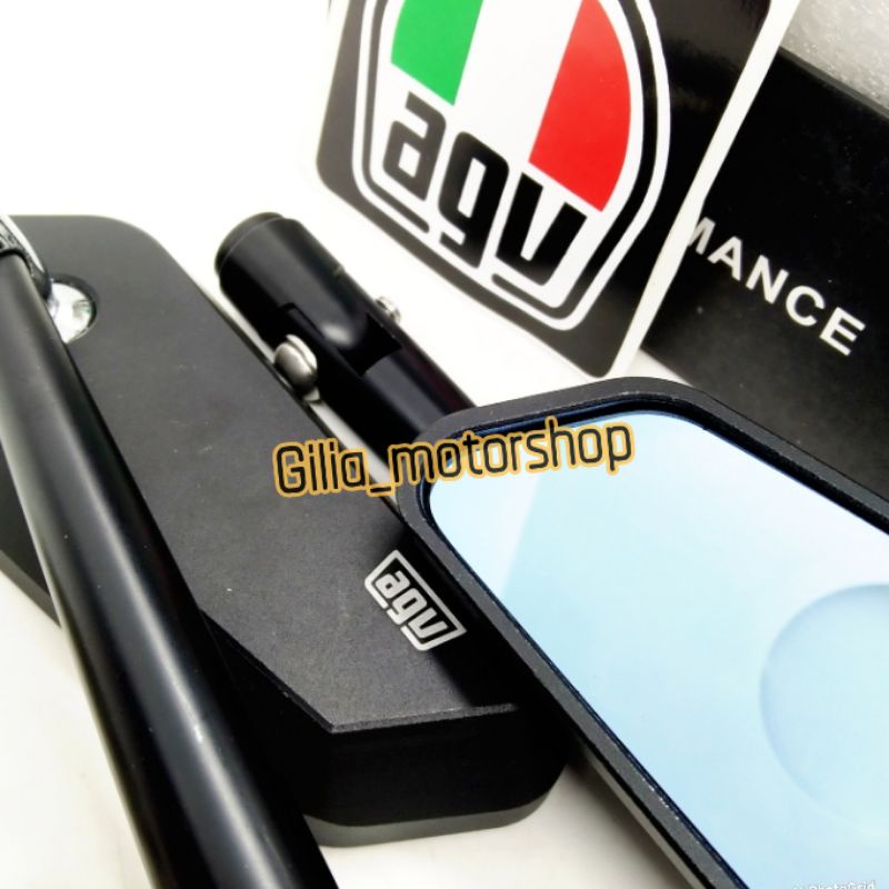 Spion Circuit AGV RACING FULL CNC BLACK Edition Universal Nmax PCX Aerox Scoopy Beat Vespa Mio dll