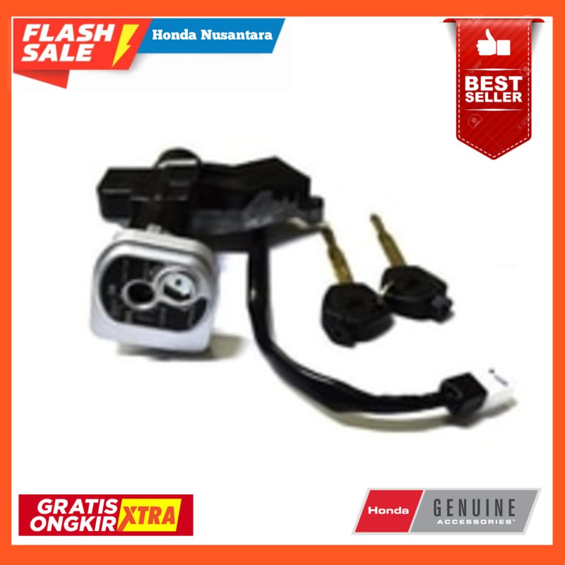 PASTI ORI KUNCI KONTAK KEY SET SUPRA HELM IN FI (35010KYZ900) DIJAMIN ASLI HGP